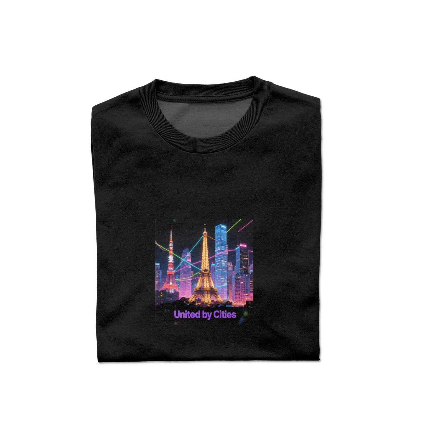 City Printed Men's Pure Cotton T-shirt - Casual Round Neck, Slightly Elastic, Suitable For Summer Knitted Fabric, Classic Fit Adult Shirt, Couple Shirt - ARCHSHOPE