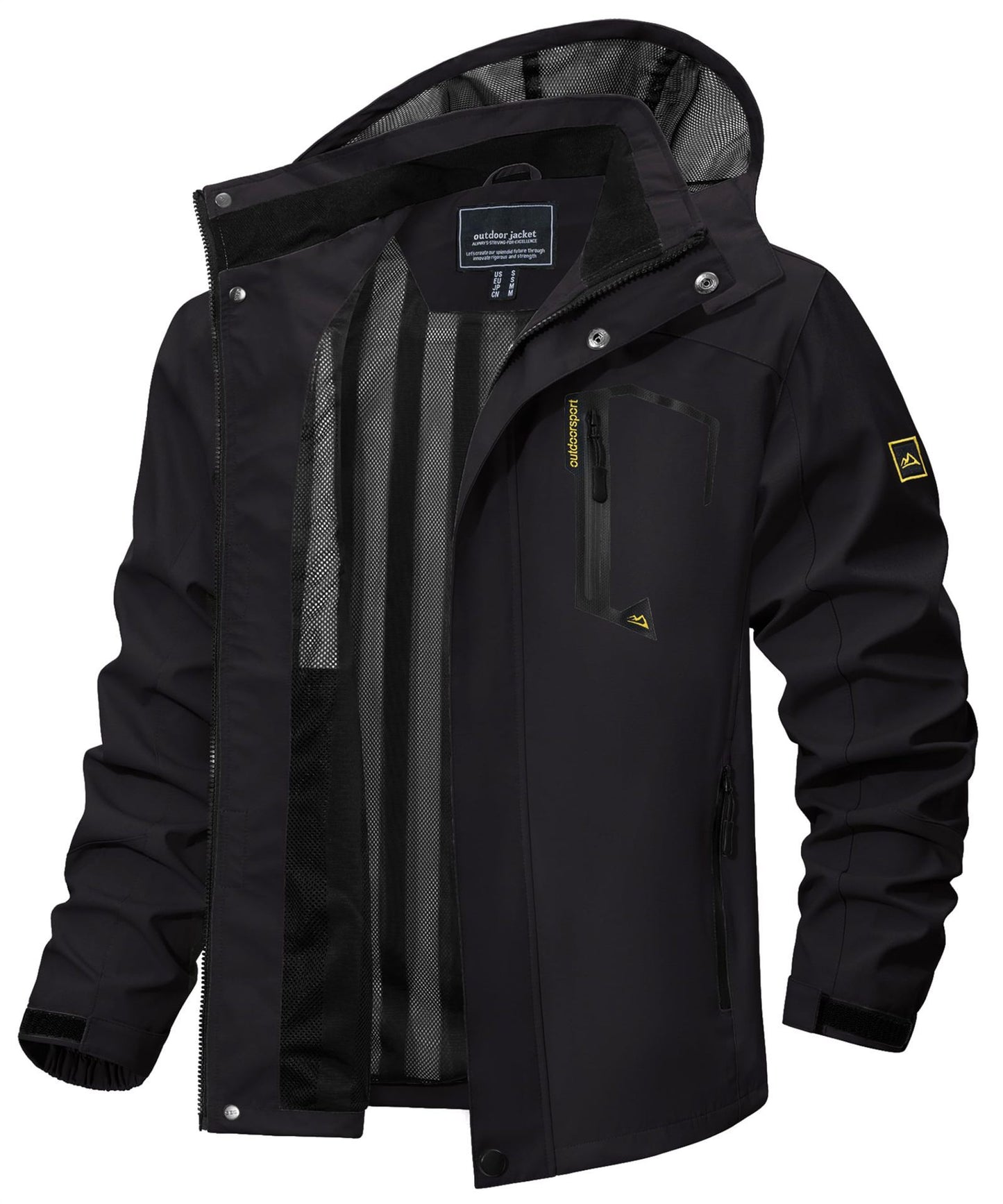 New Casual Fall Men's Long Sleeve Hooded Jacket Coat - ARCHSHOPE