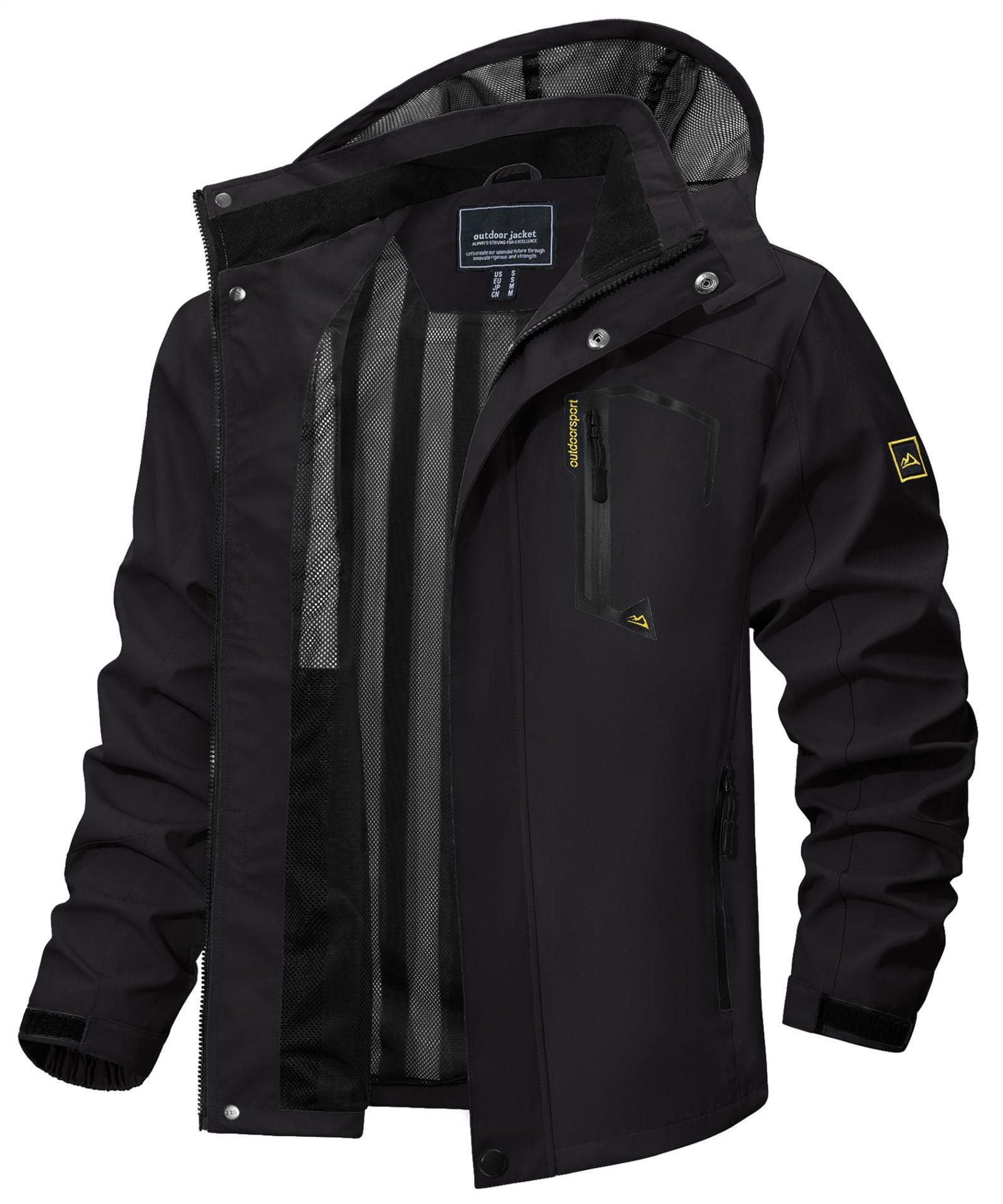 New Casual Fall Men's Long Sleeve Hooded Jacket Coat - ARCHSHOPE