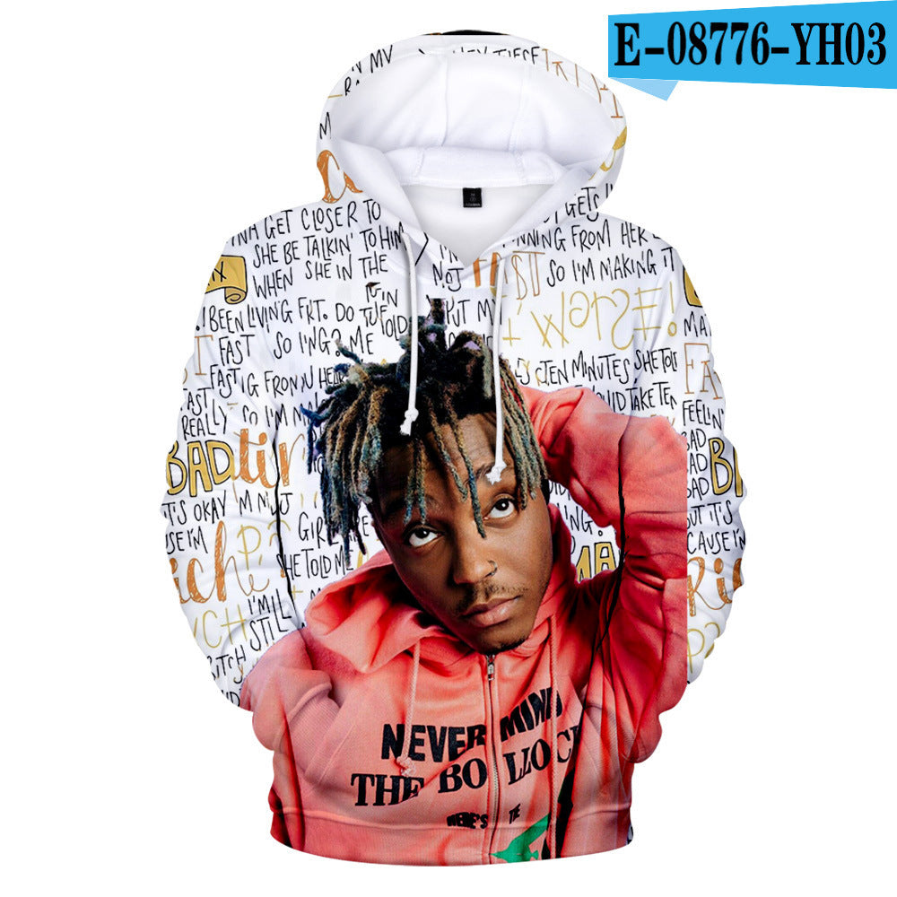 Hip-hop singer Juice Wrld 3D Hoodie - ARCHSHOPE