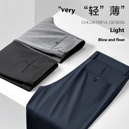 Men's Suit Pants Summer Thin Drape