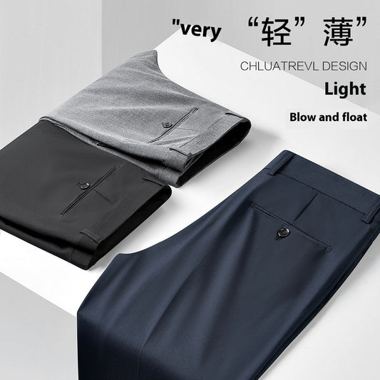 Men's Suit Pants Summer Thin Drape