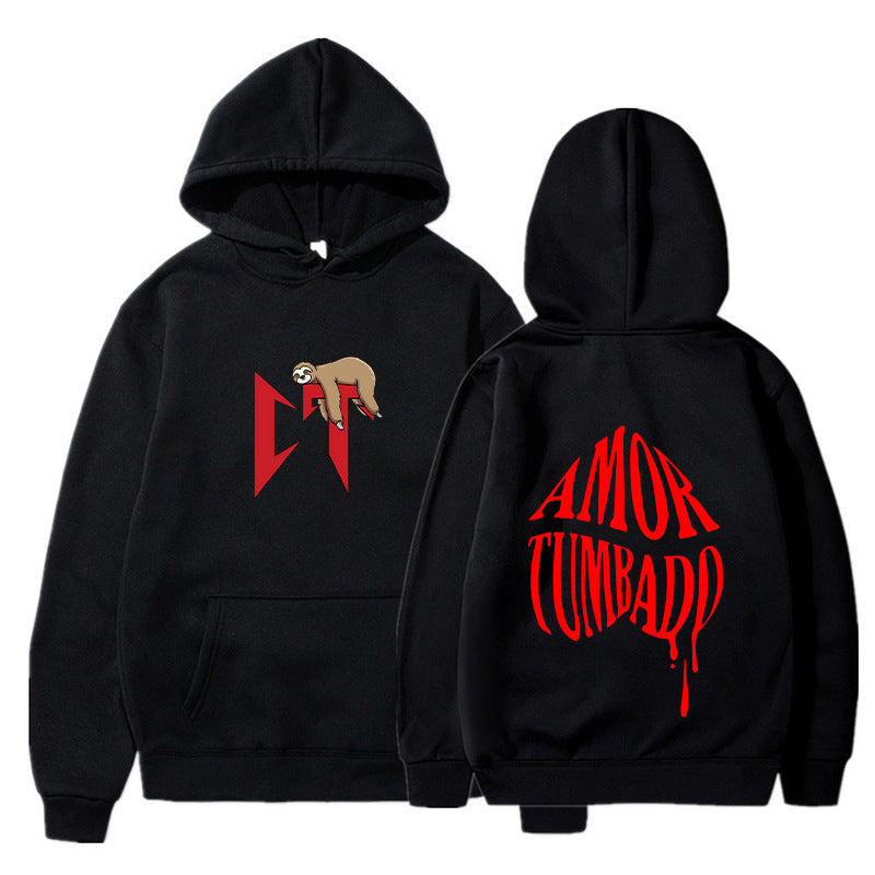 Runs Tumbados Hoodies Men Fashion Nathanael Cano Long Sle - ARCHSHOPE