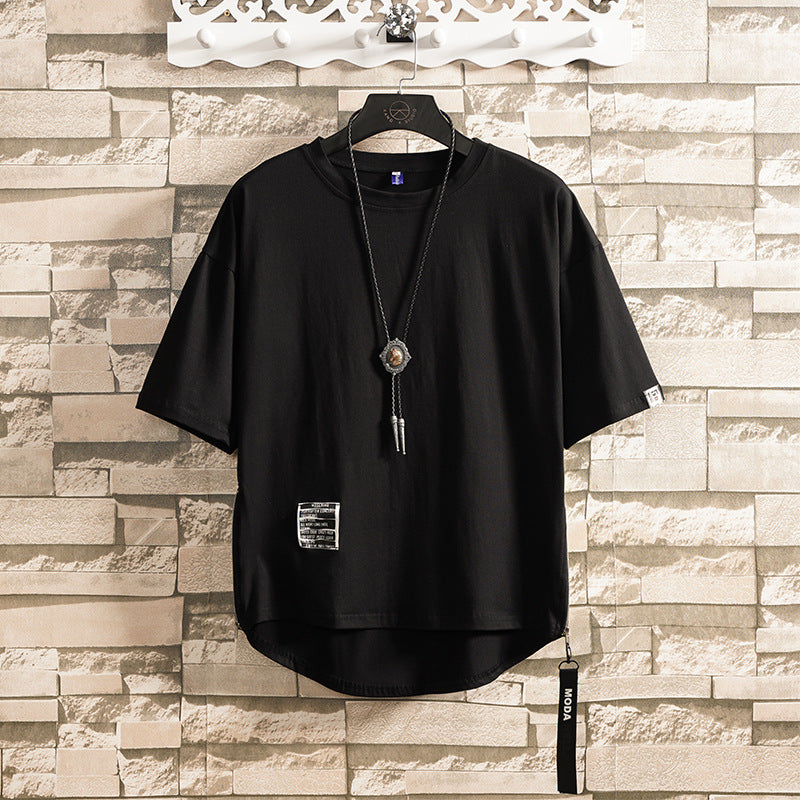Men's summer wide zipper T-shirt - ARCHSHOPE