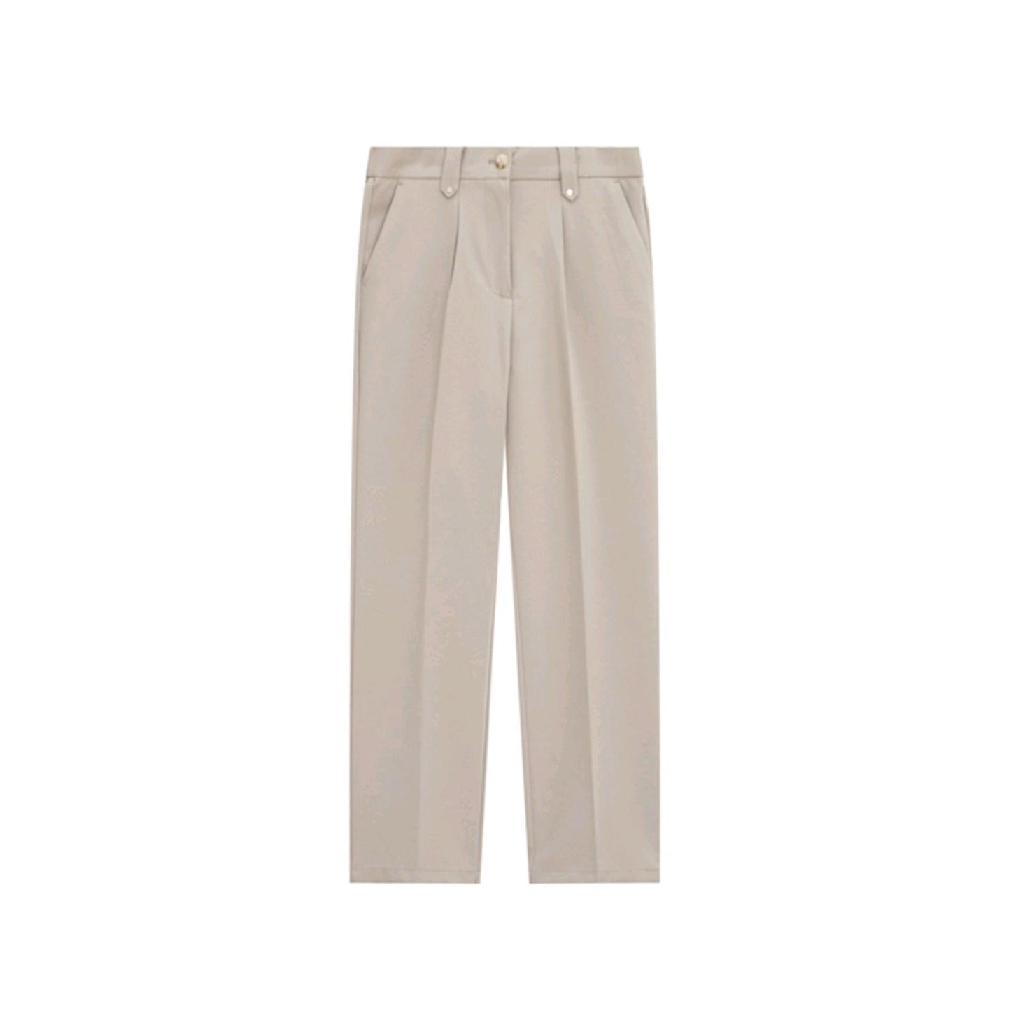 Spring And Summer Loose Straight Casual Suit Pants