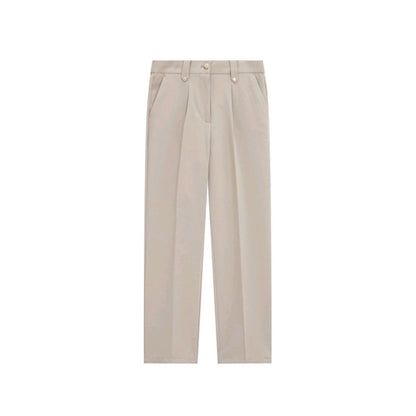 Spring And Summer Loose Straight Casual Suit Pants