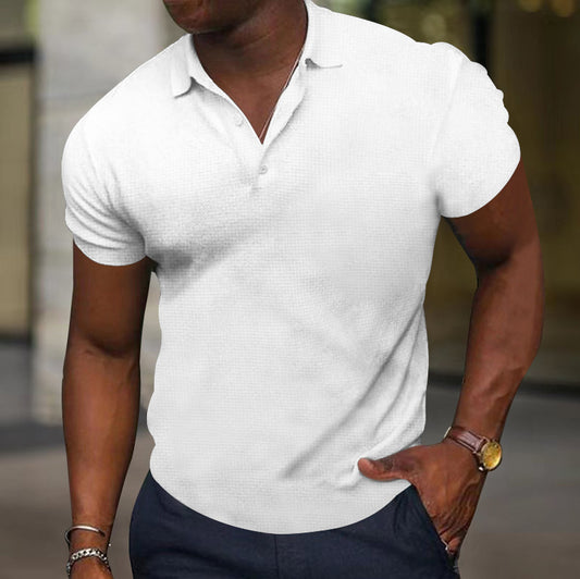 Sports Fitness T-shirt Summer Slim Fit Multi-color Short Sleeve Men's Casual - ARCHSHOPE
