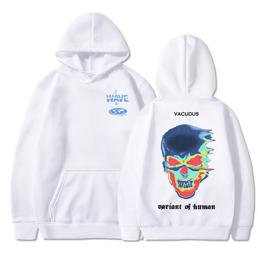 Skeleton Thermal Imaging Graphic Print Hoodie Men Women - ARCHSHOPE