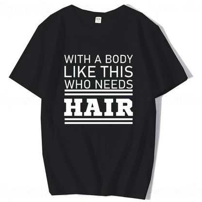 Plus Size Men's Cotton Short-sleeved Summer English Letter Printed T-shirt Top Men - ARCHSHOPE