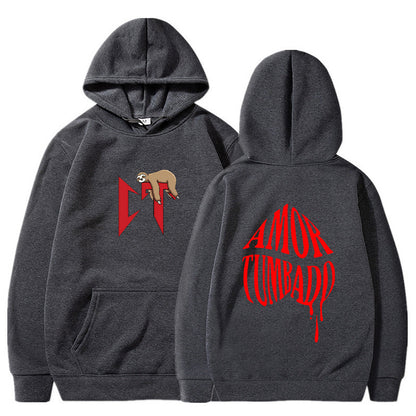Runs Tumbados Hoodies Men Fashion Nathanael Cano Long Sle - ARCHSHOPE