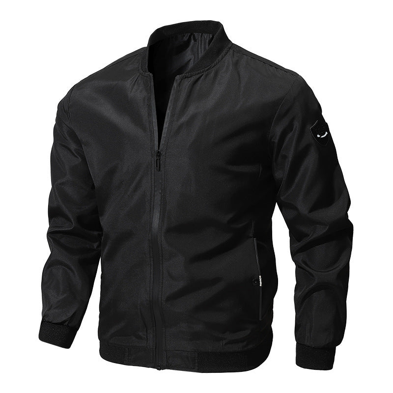 Spring And Autumn Casual Solid Color Men's Coat - ARCHSHOPE
