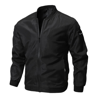 Spring And Autumn Casual Solid Color Men's Coat - ARCHSHOPE