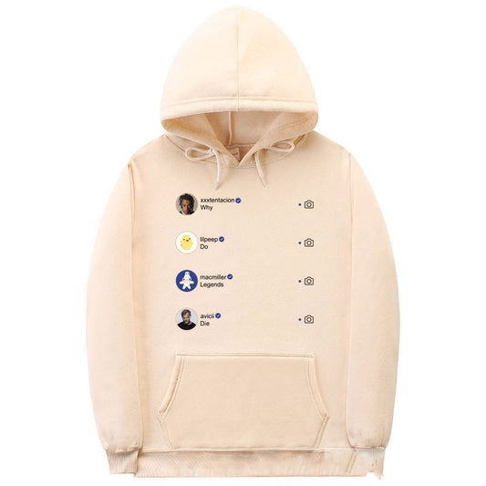 A man in a hooded sweater - ARCHSHOPE