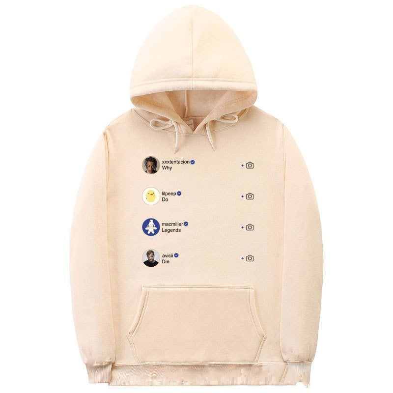 A man in a hooded sweater - ARCHSHOPE
