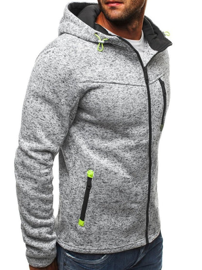 Men's Hoodie Grey Casual Branded Sweater Sweatshirts - ARCHSHOPE