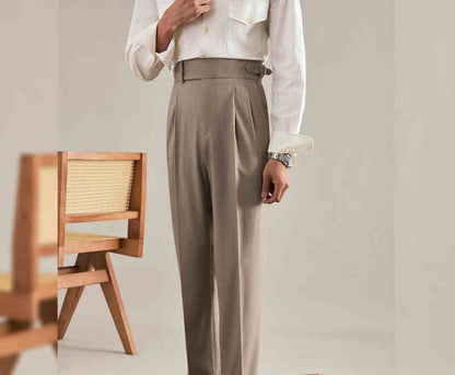 Business Casual Advanced Draped Suit Pants