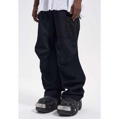 Street Casual Loose Fitting Overalls For Men
