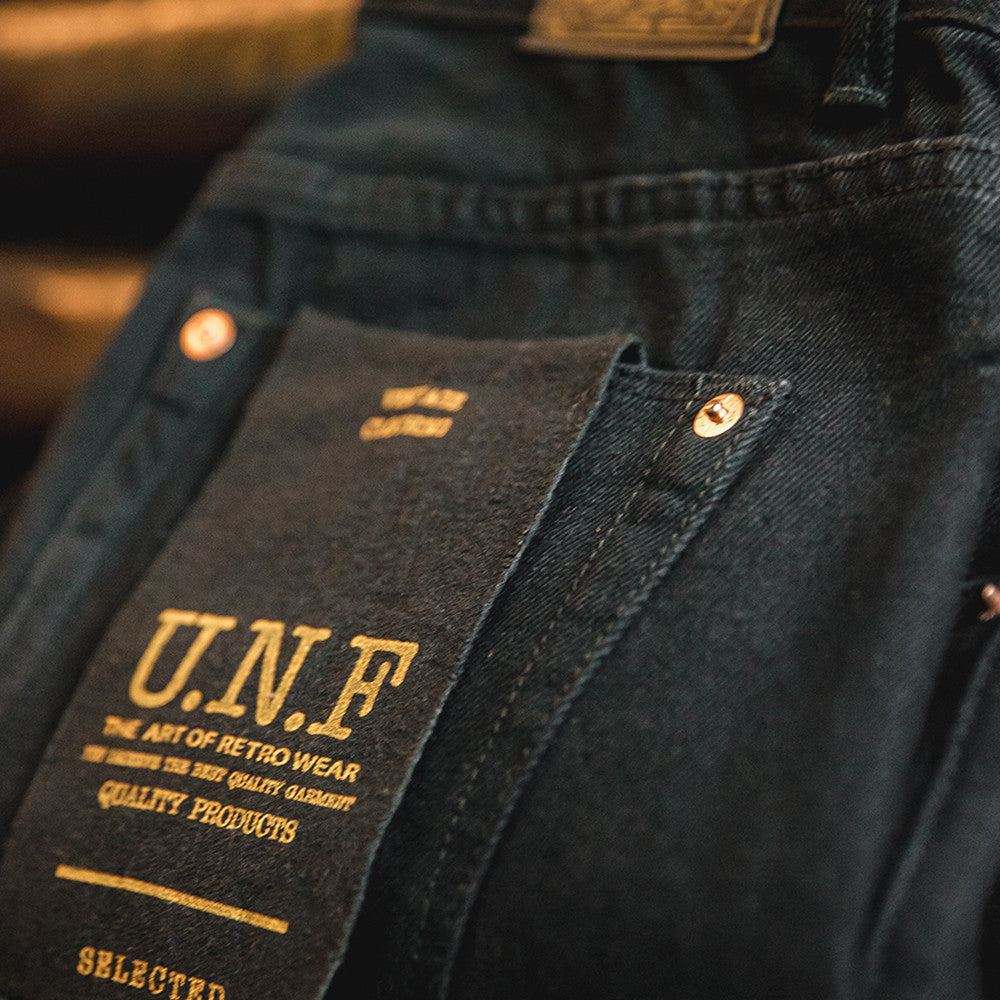 Men's Fashionable Washed Straight Jeans