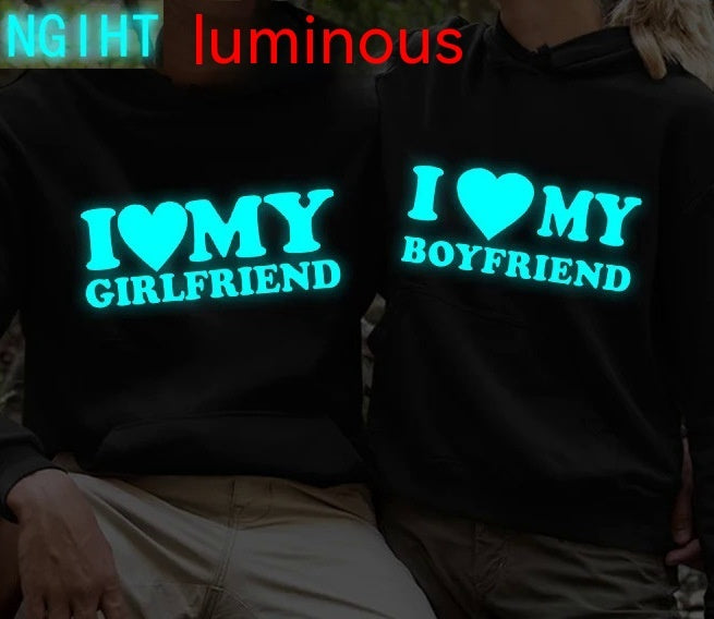 I Love My Boyfriend Girlfriend Hoodie - ARCHSHOPE