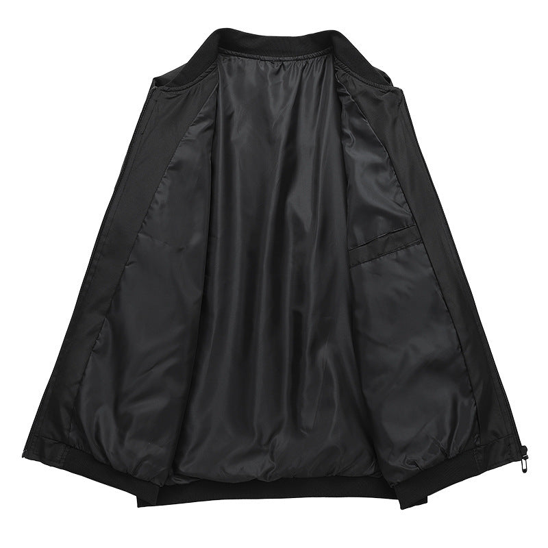 Spring And Autumn Casual Solid Color Men's Coat - ARCHSHOPE