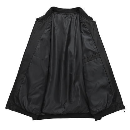 Spring And Autumn Casual Solid Color Men's Coat - ARCHSHOPE