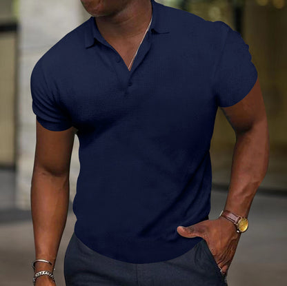 Sports Fitness T-shirt Summer Slim Fit Multi-color Short Sleeve Men's Casual - ARCHSHOPE