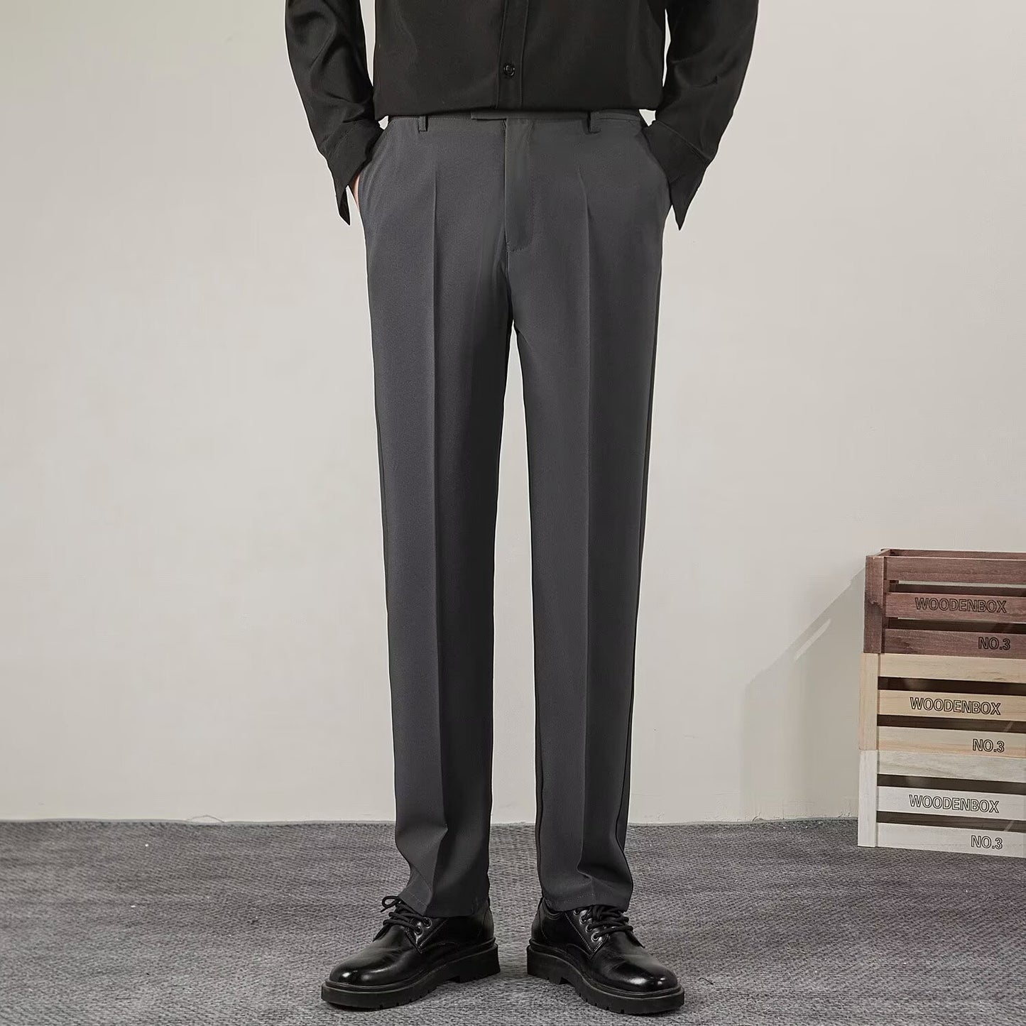 Men's Casual Suit Pants Men's Straight