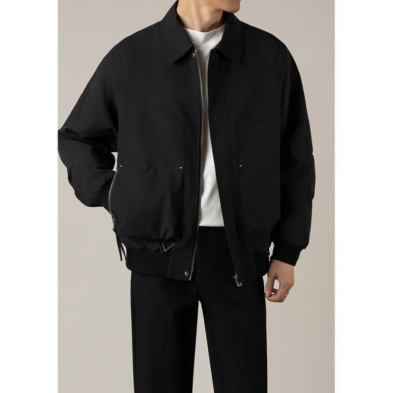 Loose Short Lapels Jacket Men - ARCHSHOPE