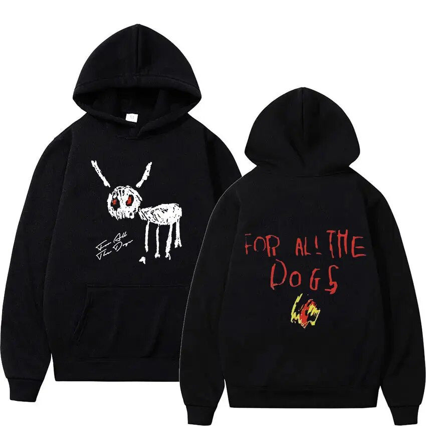 Rapper Drake For All The Dogs Letter Hoodie - ARCHSHOPE