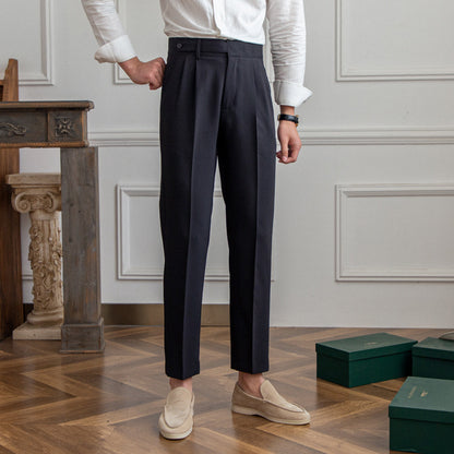 Retro Designer Niche Trendy Suit Pants