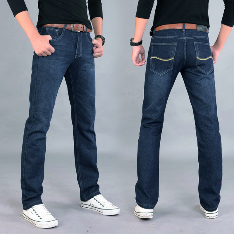 Breathable casual men's jeans