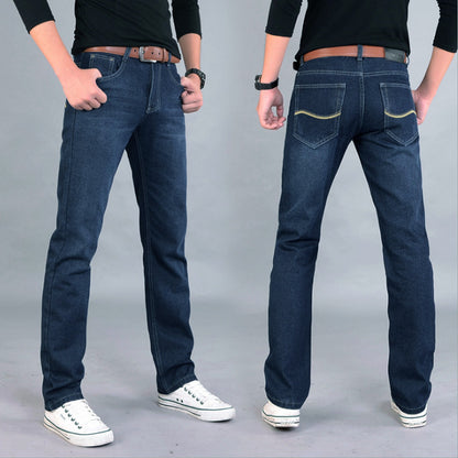 Breathable casual men's jeans
