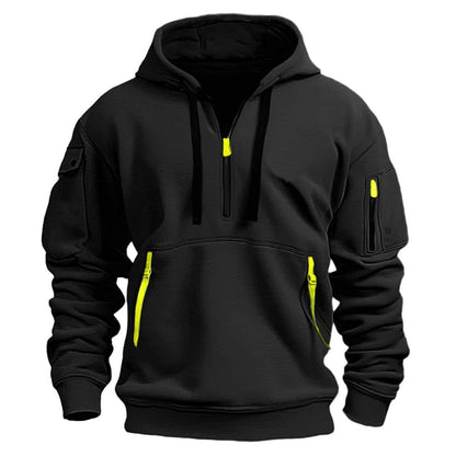 Dropped Shoulder Hooded Sweatshirt Men's Women's Plus Size Loose Pullover Fashion Sweatshirt - ARCHSHOPE