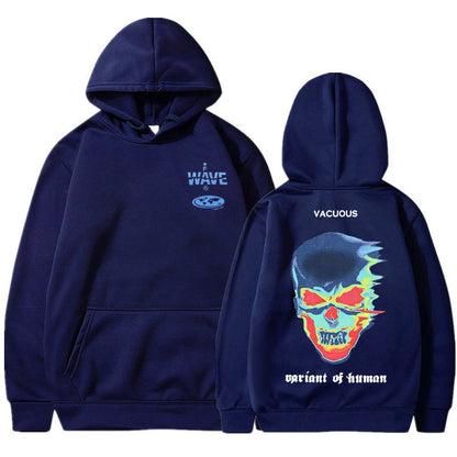 Skeleton Thermal Imaging Graphic Print Hoodie Men Women - ARCHSHOPE