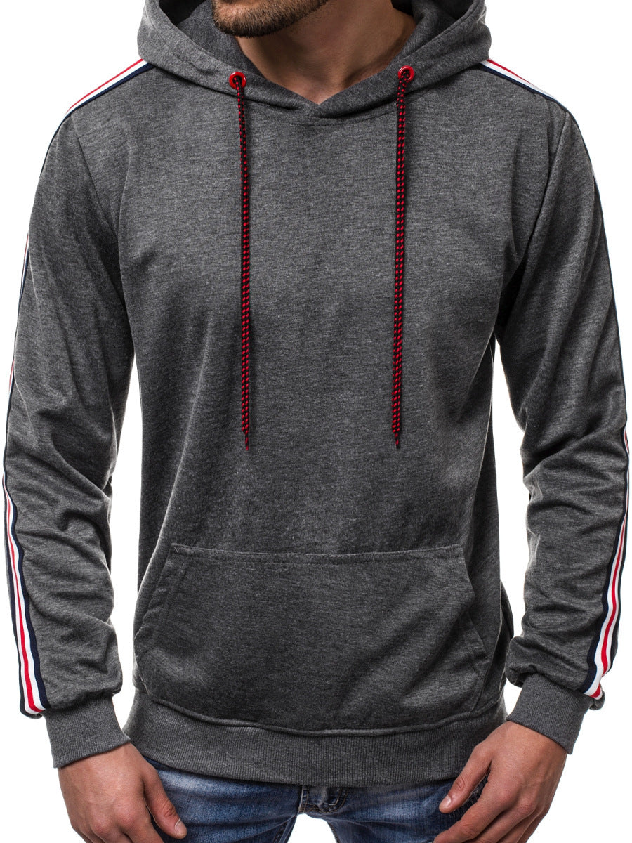 Hoodie Jumper Fashion Line Splicing Mens - ARCHSHOPE