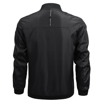 Spring And Autumn Casual Solid Color Men's Coat - ARCHSHOPE