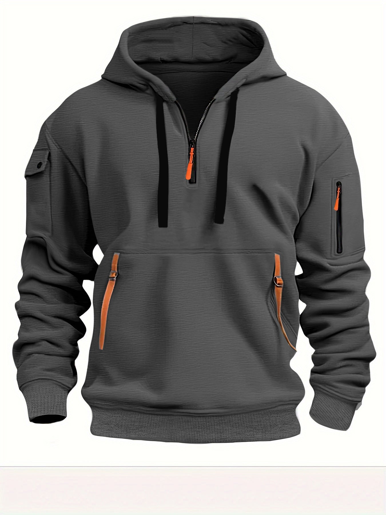 Dropped Shoulder Hooded Sweatshirt Men's Women's Plus Size Loose Pullover Fashion Sweatshirt - ARCHSHOPE