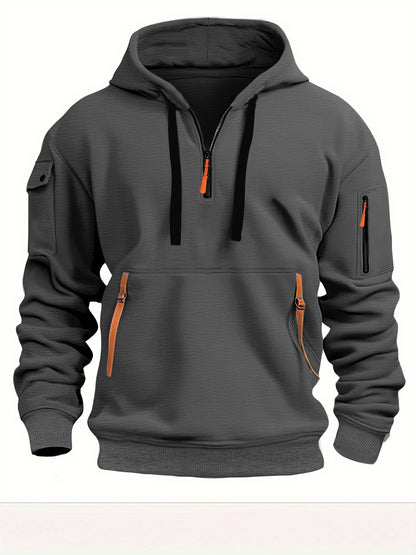 Dropped Shoulder Hooded Sweatshirt Men's Women's Plus Size Loose Pullover Fashion Sweatshirt - ARCHSHOPE