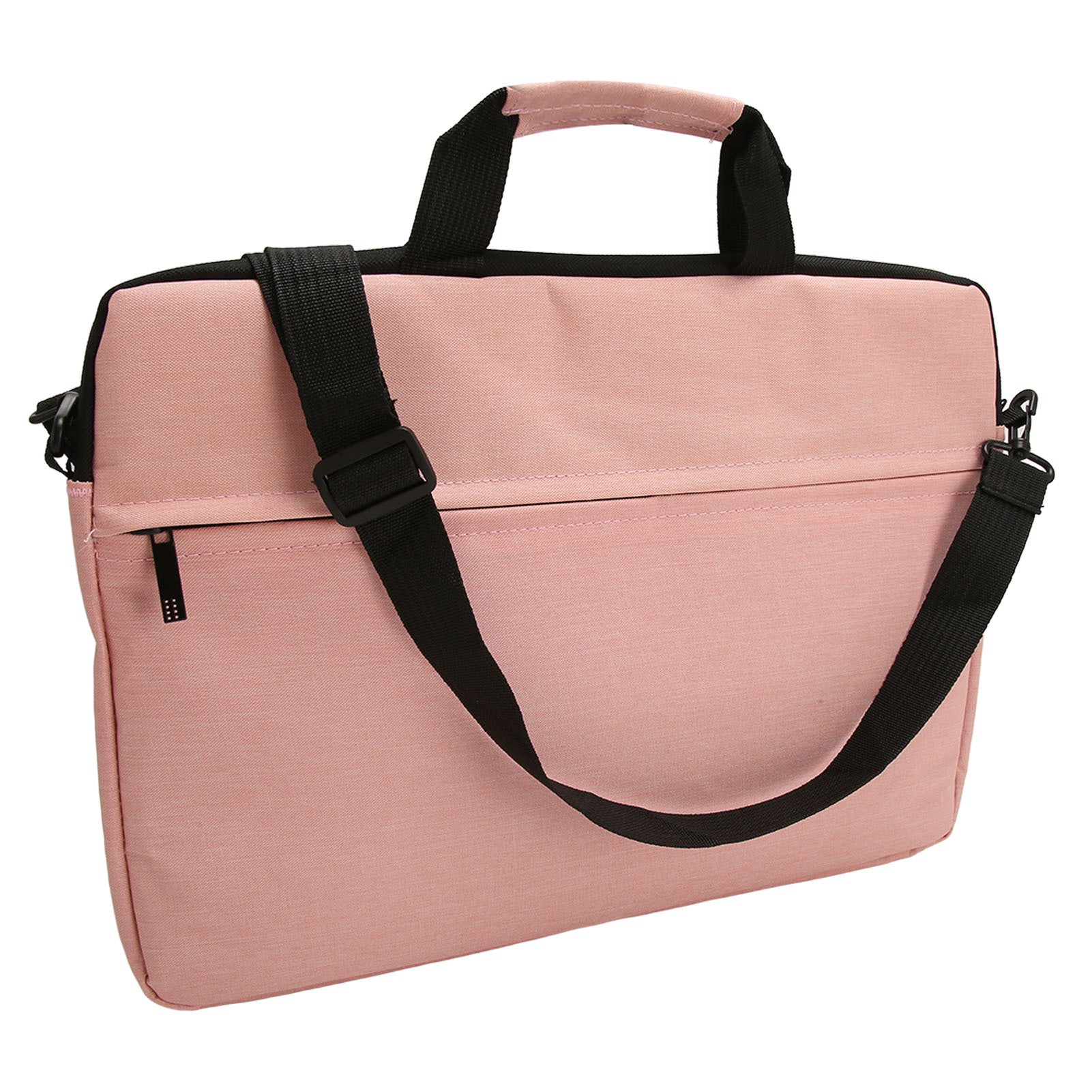 15.6Inch Laptop Sleeve Waterproof Polyester Laptop Case Portable Notebook Protective Case for Travel Business Trip Pink - ARCHSHOPE