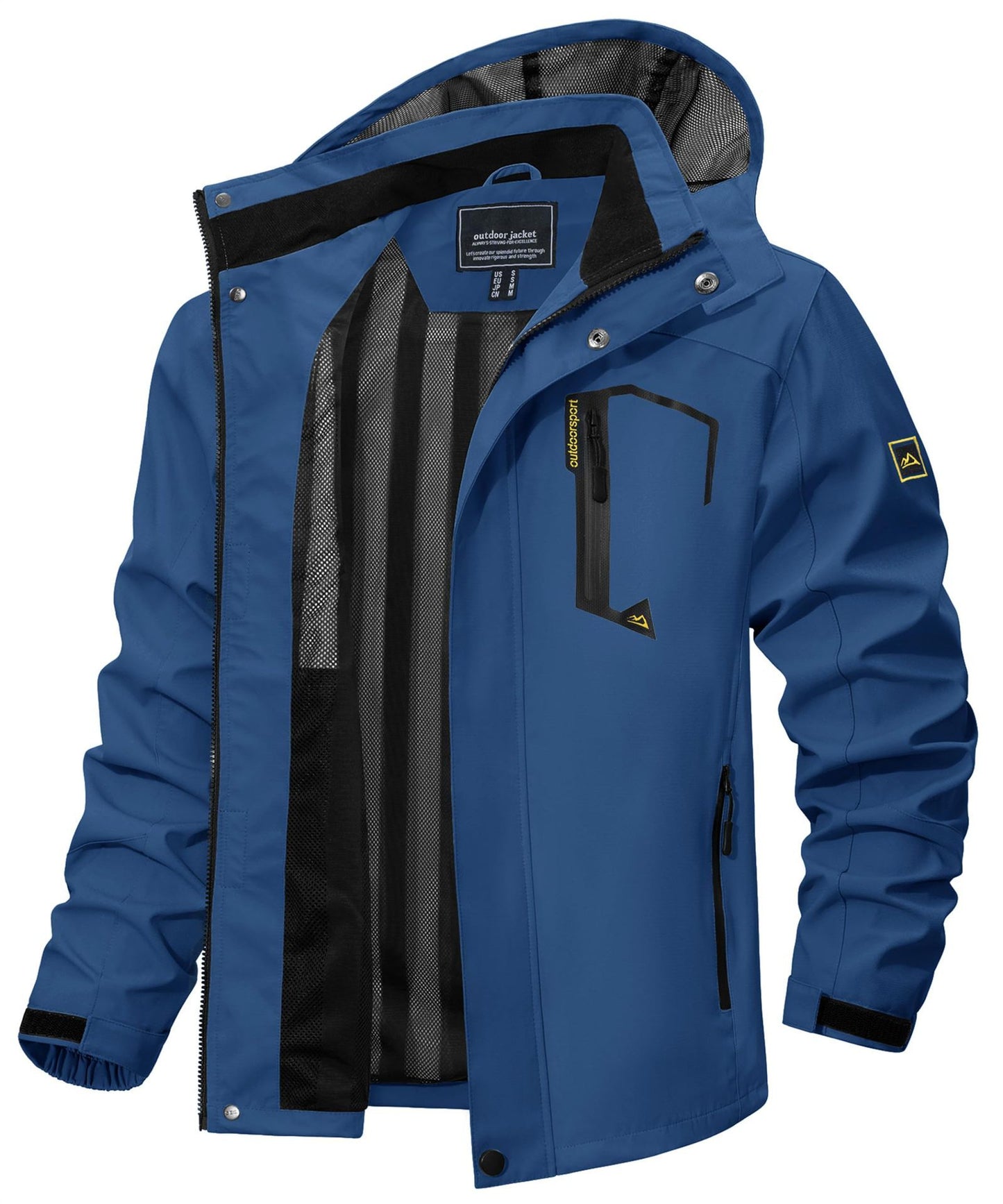 New Casual Fall Men's Long Sleeve Hooded Jacket Coat - ARCHSHOPE
