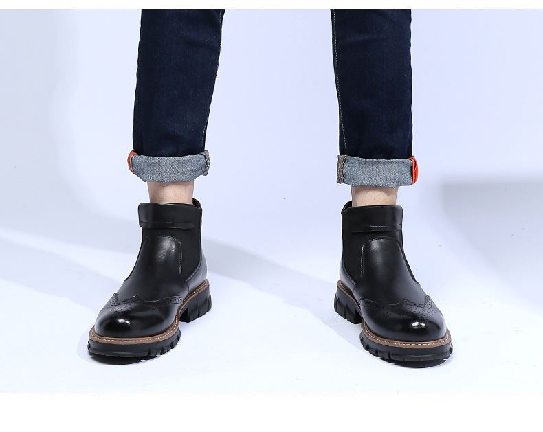 Martin Platform Retro Ankle Heat Preservation Boots