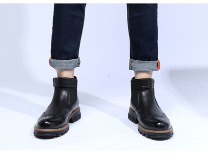 Martin Platform Retro Ankle Heat Preservation Boots