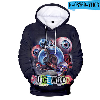 Hip-hop singer Juice Wrld 3D Hoodie - ARCHSHOPE