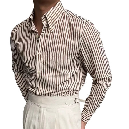 Chemise de la série Spring Seersucker pour homme
