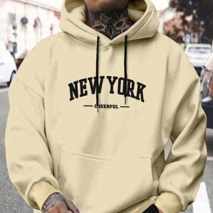 Men's Casual American-style Retro Loose Hooded Sweater - ARCHSHOPE