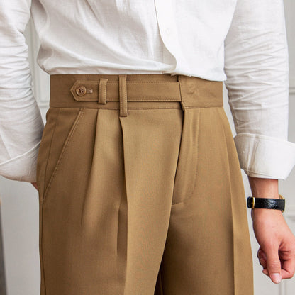 Retro Designer Niche Trendy Suit Pants