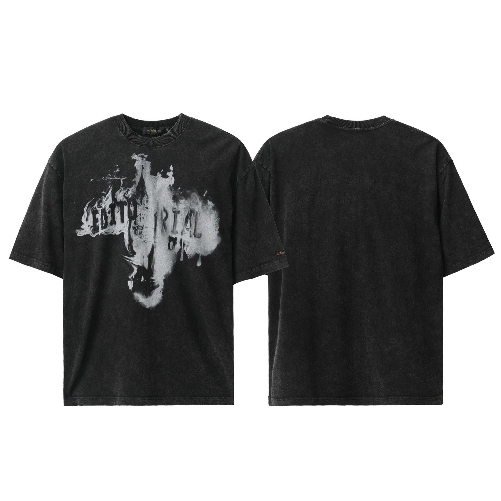American Fashion Brand Washed And Worn Short Sleeve - ARCHSHOPE
