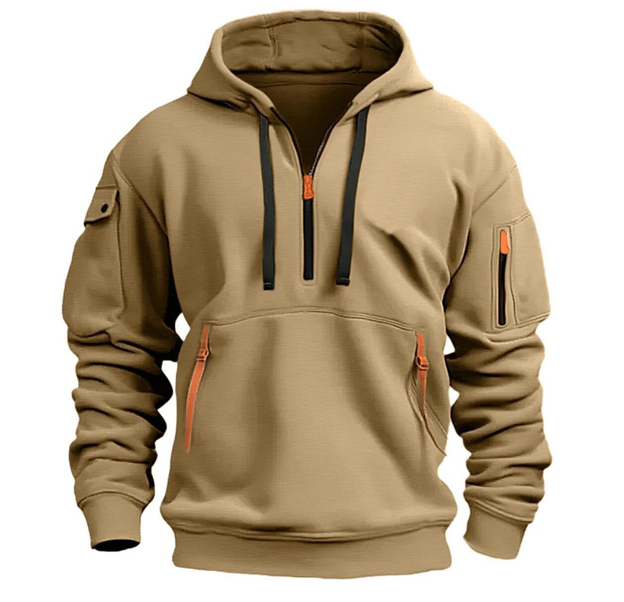 Dropped Shoulder Hooded Sweatshirt Men's Women's Plus Size Loose Pullover Fashion Sweatshirt - ARCHSHOPE