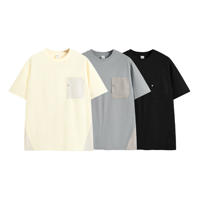 Hydrogen Pocket T-shirt Light Technology Self-developed Fabric Outdoor Short Sleeve - ARCHSHOPE
