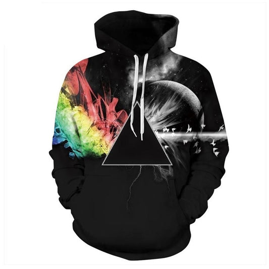 Sun Refraction 3D Printed Hoodies - ARCHSHOPE